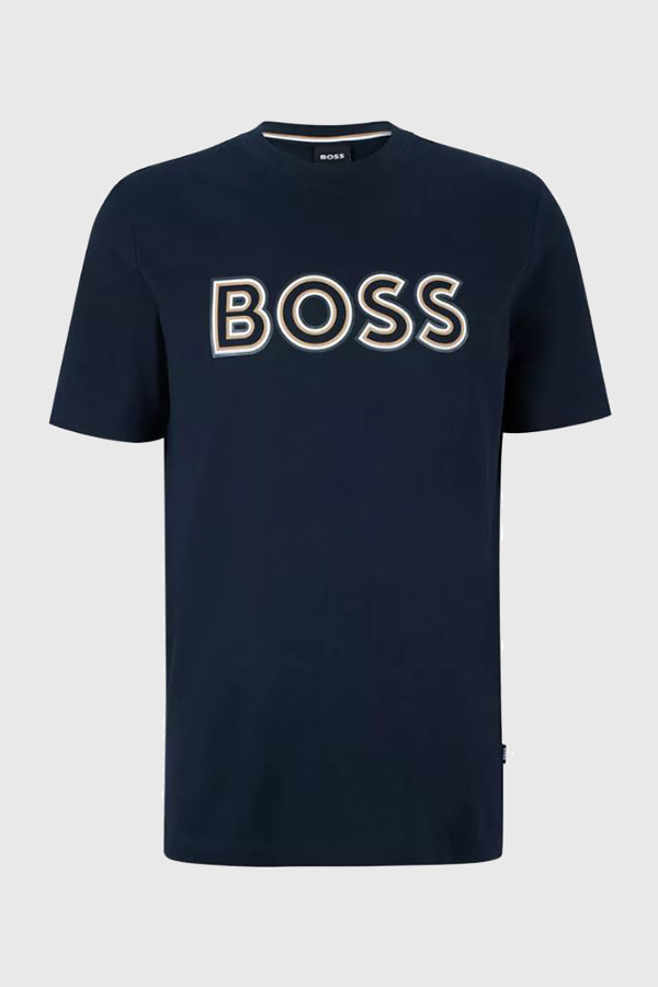 T-SHIRT BOSS - 404 BLUE